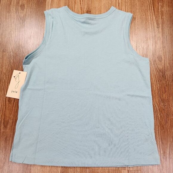 ☔️🔹️NWT Joie Blue Lightweight Sleeveless Top Small - Picture 2 of 9
